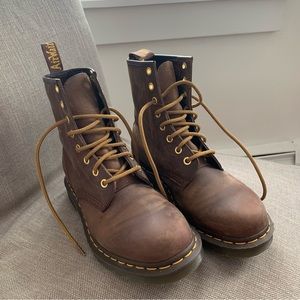 Doc Martens 1460 Crazy Horse Leather Lace Up Boots Women’s 7